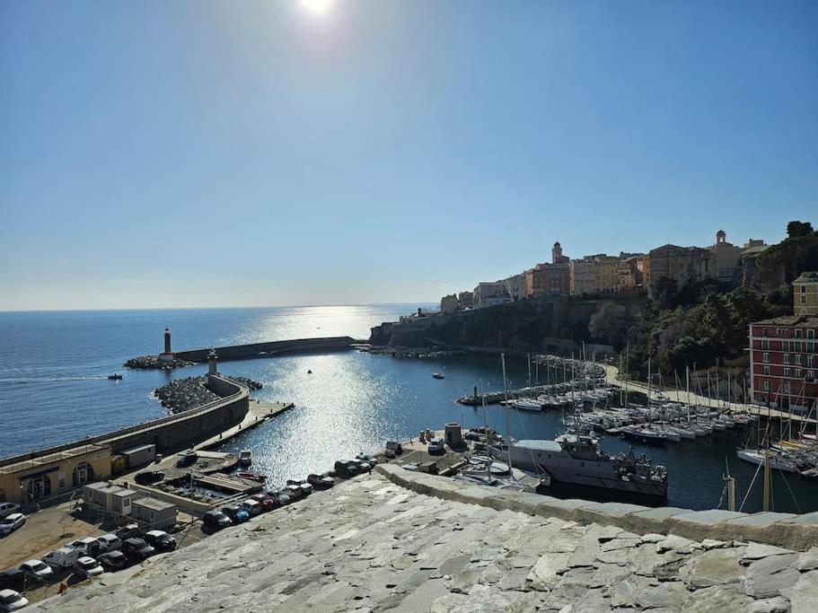 Appartement Avec Grande Terrasse Bastia  Bagian luar foto